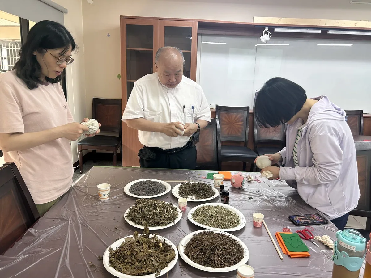芳療課程教學實況