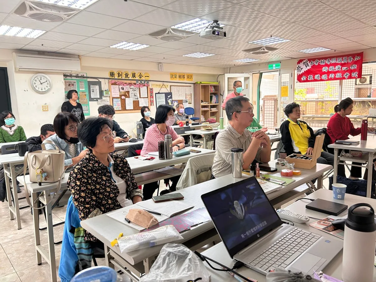 芳療課程教學實況